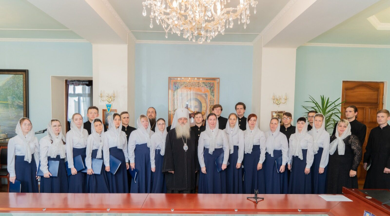 В Регентской школе при Барнаульской духовной семинарии состоялась защита выпускной квалификационной работы