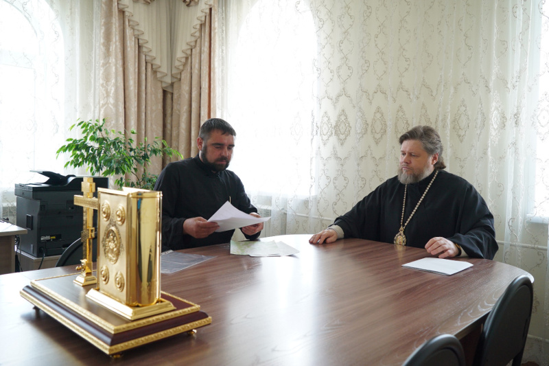 Епископ Серафим провел рабочую встречу, посвященную деятельности Братства православных следопытов Бийской епархии 